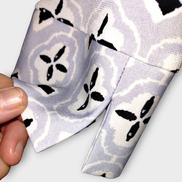 Donna Morgan Womens Dress Sz 6 Grey Jersey Collar Pullover Casual Work Business‎ - Picture 9 of 13